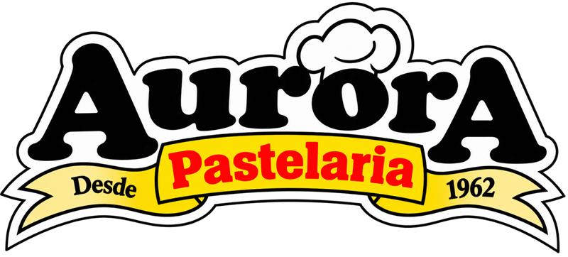 Logotipo Pastelaria Aurora, tradição da Lapa desde 1962